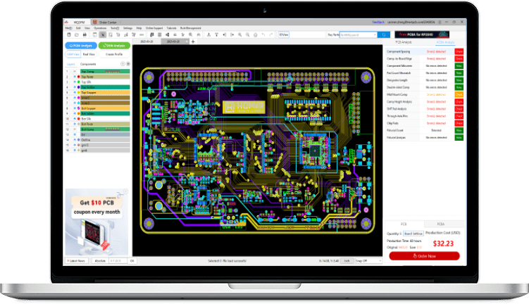 HQDFM Software Interface Preview