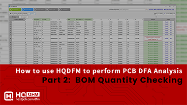 BOM Quantity Checking